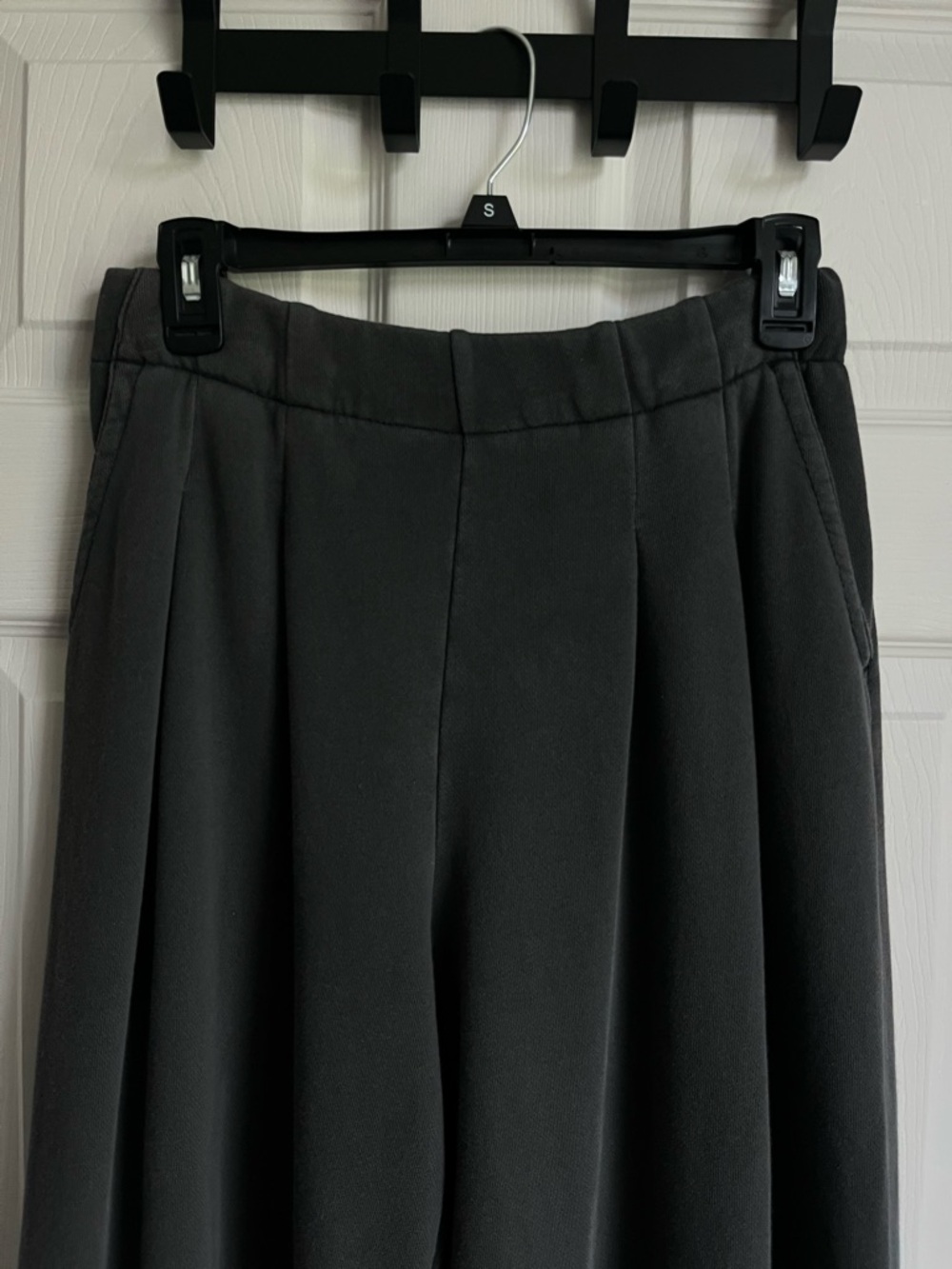 Aerie Wide Leg Street Trouser Charcoal Size Small Regular Like New - Picture 6 of 9
